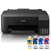 Resim Epson L3250 INKTEC Süblimasyon Transfer Baskılar için 4 Renk Bitmeyen Kartuşlu Mürekkepli Yazıcı 