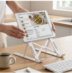 Resim River World Tablet Ve Telefonları Tutmak İçin Katlanır Ayarlı Plastik Stand Renkli 