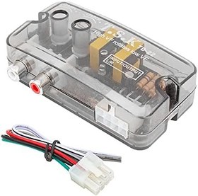Resim MAGICVOICE MV-15911 AYARLI OTO DECK ANFİ ÇEVİRİCİ (2-4 KANAL ANFI BAGLANABILIR) ANFİ DÖNÜŞTÜRÜCÜ 