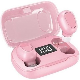 Resim Wealthglow Happy World Shopping L21 Pro Tws Bluetooth Kablosuz Kulaklıklar Su Geçirmez Stereo Kulak Içi Spor Kulaklıkları İphone Huawei Xiaomi Müzik Kulaklık Bx0cyc 