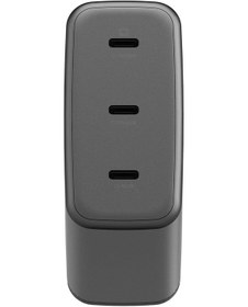 Resim Ampcharge Gan100 2 Adet 100w Type-c Ve 1 Adet 35w Type-c Çıkışlı Hızlı Şarj Aleti - Koyu Gri 