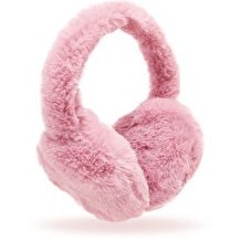 Resim Peluş Kulaklık Pembe 