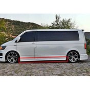 Resim Vw Transporter T5 Yan Marşpiyel Seti Abs Plastik 2014 