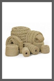 Resim izmir Bitpazarı 3 Mm 50 Metre Jüt Halat Ip Dekoratif Hasır Ip Kendir 