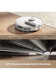 Resim Dreame L40 Ultra Ae Beyaz Robot Süpürge 