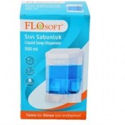 Resim Flosoft Sıvı Sabunluk 500 Ml Şeffaf 