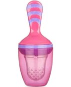 Resim Bebedor Silikon Meyve Emziği Sebze SüzgeciPembe 