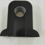 Resim ABS Plastik Ayarlanabilir Duş Çubuğu Tutucu Klibi, Duvar Monte Edilmiş Sabit Taban Destek Klemensi için Banyo Perde Rayı Çubuğu Standı - Dayanıklı Banyo Aksesuarı 