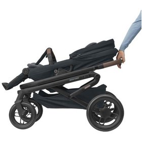 Resim Maxi-cosi Maxi Cosi Lila Xp Ekstra Portbebeli Seyahat Sistem Olabilen Bebek Arabası Essential Graphite 