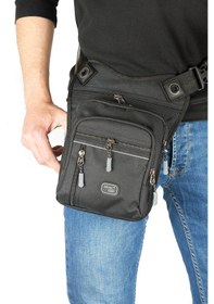 Resim Çok Gözlü Bel Bacak Omuz Motosiklet Kurye Çantası Bodybag G 3470 