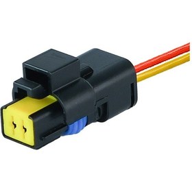 Resim Yağ Müşür Soketi 2 Pin Kablolu 