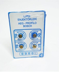 Resim Aeg Profilo Bosch Uyumlu Ocak Lpg Enjektör Takımı 4'Lü Set 7 Lik - 400263040 