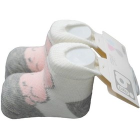 Resim Bibaby Cute Rabbit Bebek Çorabı 68369 Pembe 