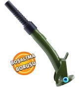 Resim Badem10 King Metal Dayanıklı Benzin Akaryakıt Mazot Bidonu Boşaltma Aktarma Borusu Aparatı 