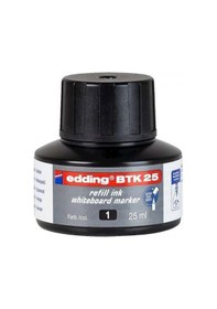 Resim Edding Beyaz Tahta Kalemi Mürekkebi 25Ml. Btk25 - Siyah 