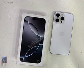 Resim Apple iPhone 16 Pro Max İkinci El TR | 256 GB | Beyaz 