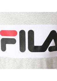 Resim Açık Gri Fila Erkek Kapşonlu Sweatshirt Night Blocked 687001 Açık Gri 