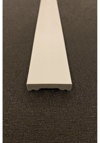 Resim Boyanabilir Duvar Çıtası 4 Cm Poliüretan Düz Çıta Boyanabilir Çıta 7 Boy 16 Metre 