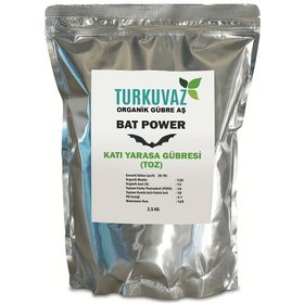 Resim 2.5 KG.Turkuvaz Organik Mikron Toz Yarasa Gübresi (Yüksek Fosfor) 