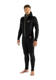 Resim Cressi Diver Man Crs Lu489502 5 Mm Dalış Elbisesi (490760460)-S - Small Siyah 
