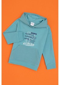 Resim U.s. Polo Assn. Erkek Çocuk Koyu Mint Sweatshirt 50316512-vr152 Koyu Mınt 