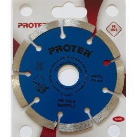 Resim Proter Soketli Elmas Testere 115 S mm Beton Seramik Mermer 