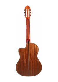 Resim Valencia Vc774tce Elektro Klasik Gitar İnce Kasa Thin Body - Masif Kapak - Ekolayzırlı 