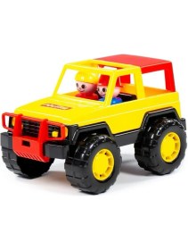 Resim Polesie Oyuncak Voyaj Jeep 36636, Çocuklar Için Oyuncak Jeep Filede 