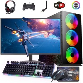 Resim I7 12700F 16GB 480GB SSD 1TB HDD 6GB GTX1660S 24" Monitörlü (Gaming SET) Rogame