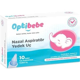 Resim Optibebe Burun Aspiratör Yedek Uç 10lu 