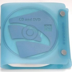 Resim Gomma 24 Lü CD DVD Saklama Çantası Mavi 