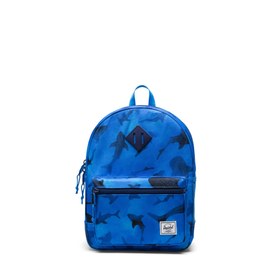 Resim Herschel Heritage™ Çocuk | Su İtici Kumaş Sırt Çantası, 15 L - Sharks Mavi / OS 