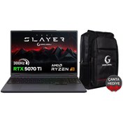 Resim Game Garaj Slayer R9T-5070Ti C2 AMD Ryzen 9 9955HX 64GB RAM 2TB SSD RTX5070Ti 16" QHD IPS 300Hz Free 