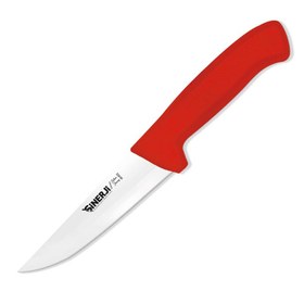Resim Sinerji Silver No 2 Plastik Saplı Kasap Bıçağı, 16 cm, Kırmızı 