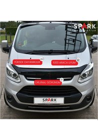 Resim Ford Custom 2012-2017 Yıl Aralığı Uyumlu Kaput Rüzgarlığı 3mm Siyah 