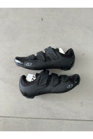 Resim bisiklet dünyam Giro Bisiklet Ayakkabısı -Nefes Alabilir 3 Cırtlı Klipsli Ayakkabısı 