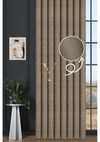 Resim Kenzo Fon Perde V-678 Krem Krem 