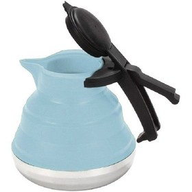 Resim Mutfak Katlanabilir Silikon Su Kahve Demlik Gök Mavisi 