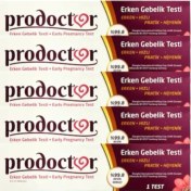 Resim Prodoctor Erken Gebelik Test 5 Adet 
