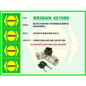 Resim Kilitli Kontak Gövdesi Komple Anahtarlı Ducato Iıı-boxer Glblseme - 15 Iıı 07- Çok Renkli 