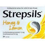 Resim Strepsils Bal Limon 24 Pastil 