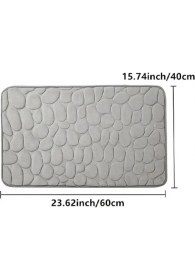 Resim Marsilyan- Memory Kaydırmaz Banyo Paspası Pembe 