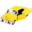 Resim Die Cast 1:32 Retro Klasik Coupe Çek Bırak Araba Sarı 