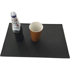 Resim 30X45 Cm. 5 Mm. Mat Siyah Renk Büyük Bar Lastiği CIN920 