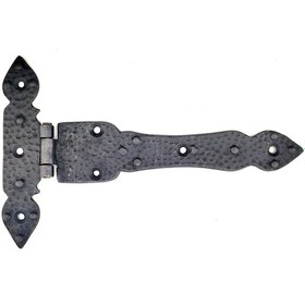 Resim Antika Tarz Dekoratif Pirinç Kuyruklu Düğmeli Menteşe No3 - 155x240 Mm, Oksit 1 Adet 