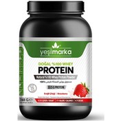 Resim Yeşilmarka Doğal Whey Protein Tozu - Ereğli Çileği 748 Gr 