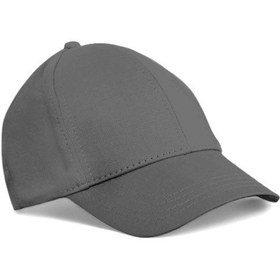 Resim Eke Tekstil Unisex Gri Renk Beyzbol Şapka - Unisex Beyaz 