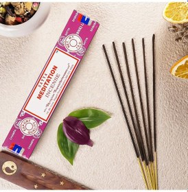 Resim Satya Meditation Meditasyon Aromalı Masala Stick Tütsü 