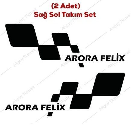 Arora Sticker Arora Felix Sticker Arora Felix Elektrikli Motor Sticker Fiyatı ve ...