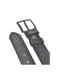 Resim Deepsea Erkek Siyah 4,5 Cm Siyah Tokalı Desenli Suni Deri Spor Kemer 2402644 Siyah 